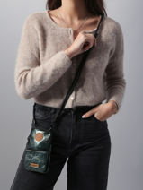 Telefoontasje Cabaia Groen accessoire PHONEBAG-vue-porte